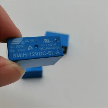 2DB Ipari elektronika áramköri DIY Smih-05v 12V 24 vdc-sl-egy - sl-c 6 pin / 8 pin-16A záró relé