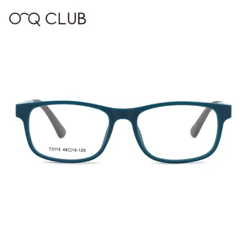 O-Q CLUB Gyerek Napszemüveg Polarizált Mágneses Clip-on Kényelmes Ultrakönnyű Tér Szemüveg TR90 Optikai Szemüveg Keretek T3115 3