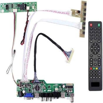 Új TV56 Vezérlő tábla Készlet LTM230HT11 LTM230HT12 TV+HDMI+VGA+AV+USB LCD LED képernyő Vezérlő Tábla 0