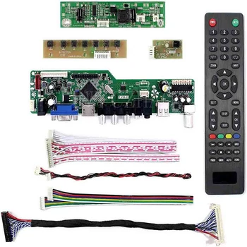 Új TV56 Vezérlő tábla Készlet LTM230HT11 LTM230HT12 TV+HDMI+VGA+AV+USB LCD LED képernyő Vezérlő Tábla 1