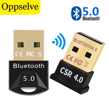 USB-Bluetooth Bluetooth 4.0 5.0 Adapter Vezeték nélküli Vevő Bluethooth Dongle Zene Bluthooth Adó Számítógép Audio Csatlakozó 0
