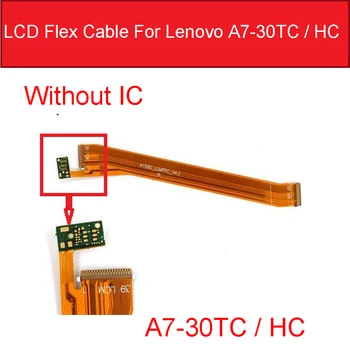 LCD-Flex Kábel Lenovo Pad A7-30 A3300 A7-30DC A7-30TC /MD Tablet LCD Panel Csatlakoztassa az alaplap Flex Szalag csere Alkatrészek 2