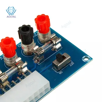 XH-M229 ATX asztali görgős power patch panel modulok venni tápegység kimeneti terminál ólom-lemez 3