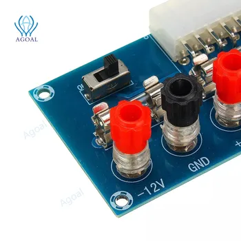 XH-M229 ATX asztali görgős power patch panel modulok venni tápegység kimeneti terminál ólom-lemez 4