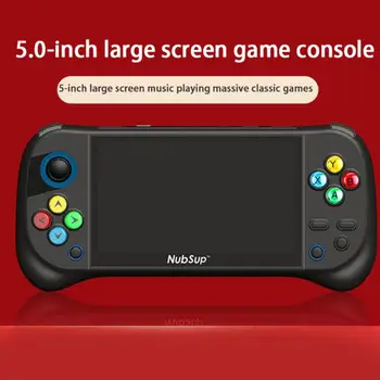 5.1-es Nagy Képernyőn Gamepad Joystick X19 Plus Kézi Retro Játék Konzol Támogatja A PS1 GBC MD Nosztalgikus Játék Konzol Új 1