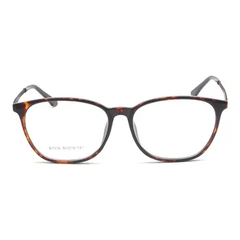 Reven Jate S1016-Acetát Teljes Felni, Rugalmas, Kiváló Minőségű Szemüveg Keret a Férfiak, mind a Nők Optical szemüvegkeret Szemüveg 5