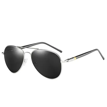 Klasszikus Polarizált Napszemüveg Márka, Design Férfi Fém Vezetési napszemüvegek Férfi UV400 Gafas Árnyalatok Szemüveg Oculos de sol 3