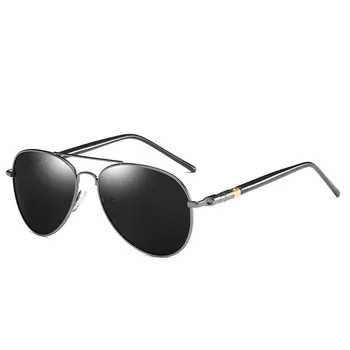 Klasszikus Polarizált Napszemüveg Márka, Design Férfi Fém Vezetési napszemüvegek Férfi UV400 Gafas Árnyalatok Szemüveg Oculos de sol 4